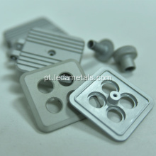 Alumínio 6061 6063 Caixa quadrada Radiator CNC Processamento